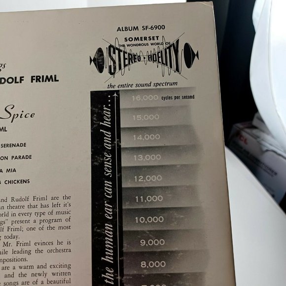 101 Strings Play The Sugar/Spice Of Rudolf Friml Vinyl 50s *MIN WEAR - Picture 5 of 14